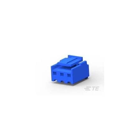 Te Connectivity 3.96 EP PLUG HSG 3P(BLUE) 3-1123722-3